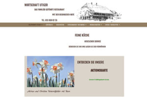 Restaurant Utiger in Moosseedorf bei Bern