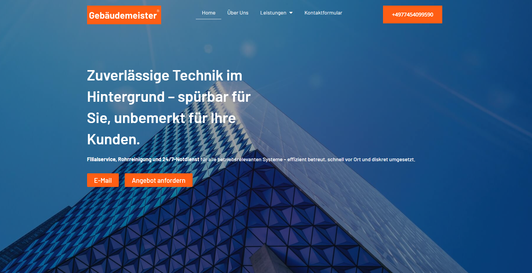 Gebäudemeister - Filialservice, Rohrreinung und 24/7 Notdienst in Jestetten und Umgebung Gebäudemeister - Filialservice, Rohrreinung und 24/7 Notdienst in Jestetten und Umgebung