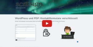 PGP Verschlüsselung in WordPress Formulare integrieren